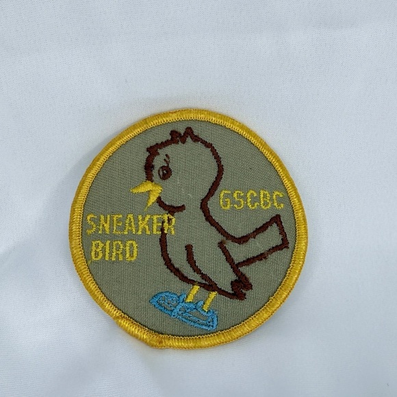 Girl Scouts Accessories - Vintage Girl Scouts Sneaker Bird Patch